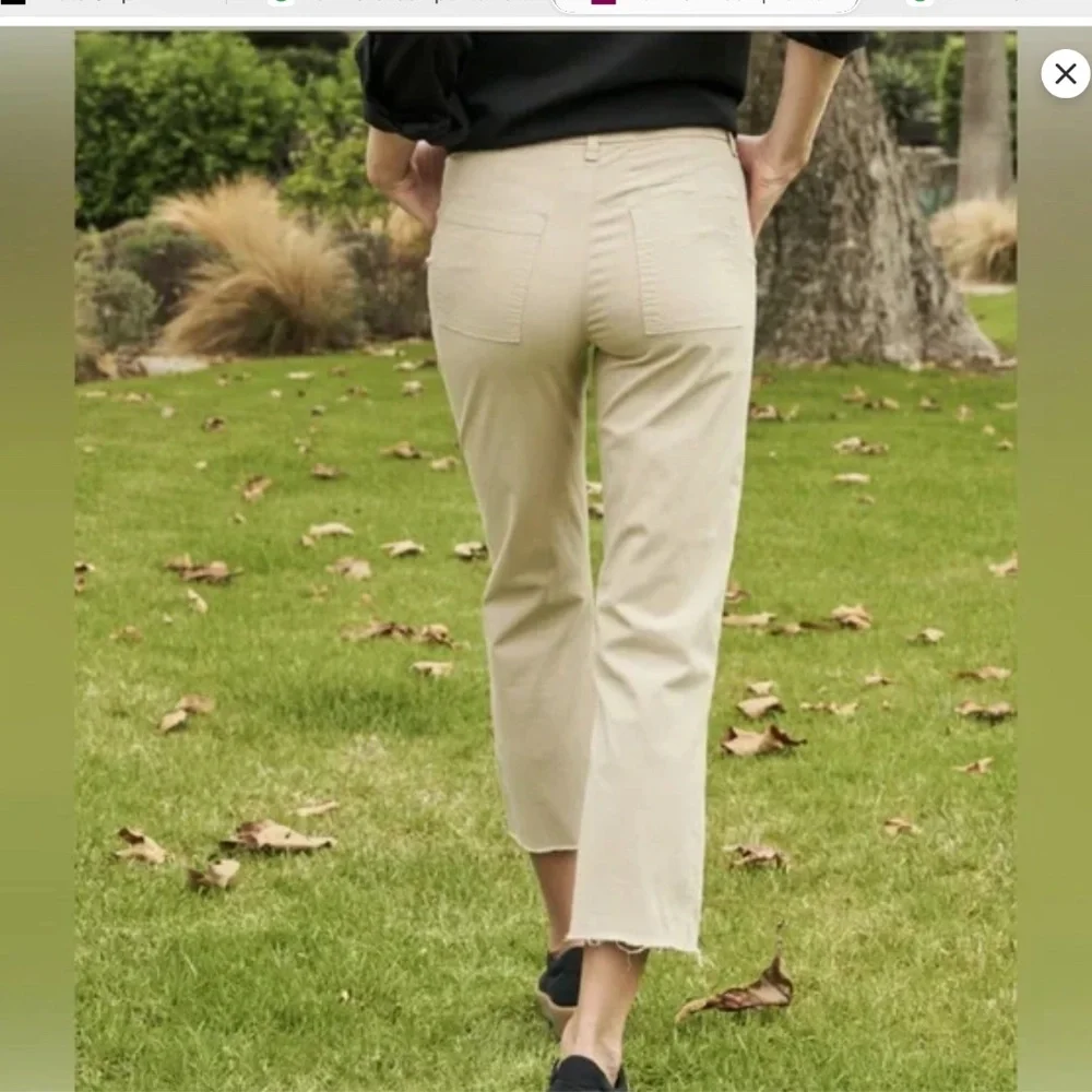 Frank & Eileen Blackstone Utility Pant in Twill Khaki, size 10 - Picture 5 of 16